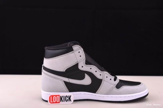Kick Theory Black Jordan Retro 1 555088-035 Smoke Air High Grey Light White 0708